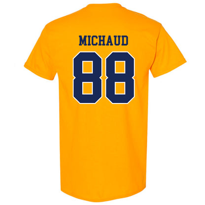 Marquette - NCAA Men's Lacrosse : Scott Michaud - Sports Shersey T-Shirt-1