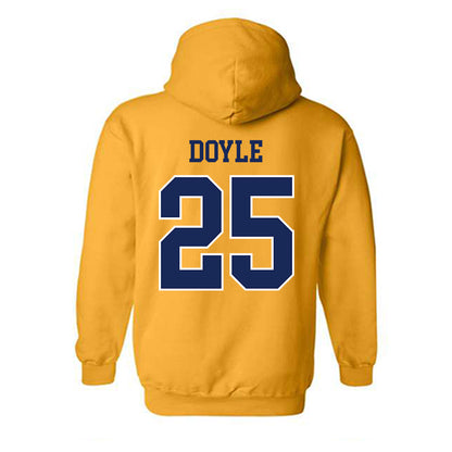 Marquette - NCAA Men's Lacrosse : Ryan Doyle - Sports Shersey Hooded Sweatshirt-1
