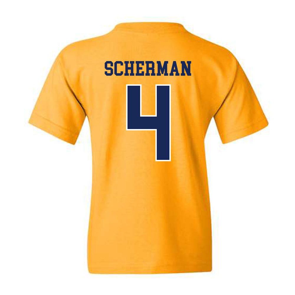 Marquette - NCAA Men's Lacrosse : Brol Scherman - Sports Shersey Youth T-Shirt