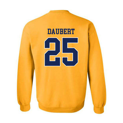 Marquette - NCAA Men's Lacrosse : Justin Daubert - Sports Shersey Crewneck Sweatshirt-1