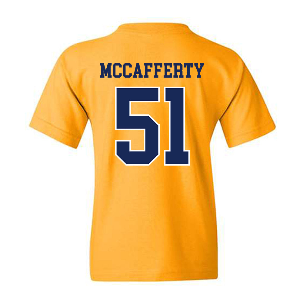 Marquette - NCAA Men's Lacrosse : Easton McCafferty - Sports Shersey Youth T-Shirt-1