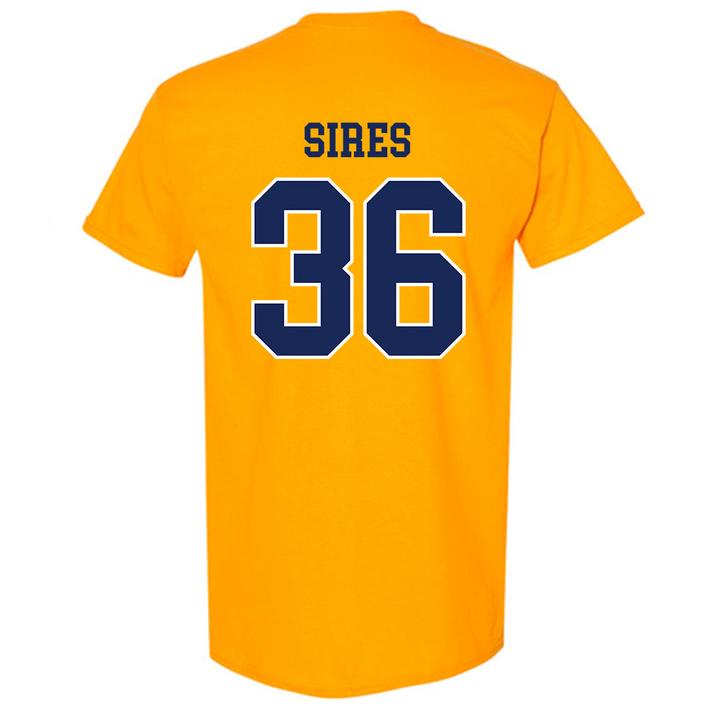 Marquette - NCAA Men's Lacrosse : Ronald Sires - Sports Shersey T-Shirt-1