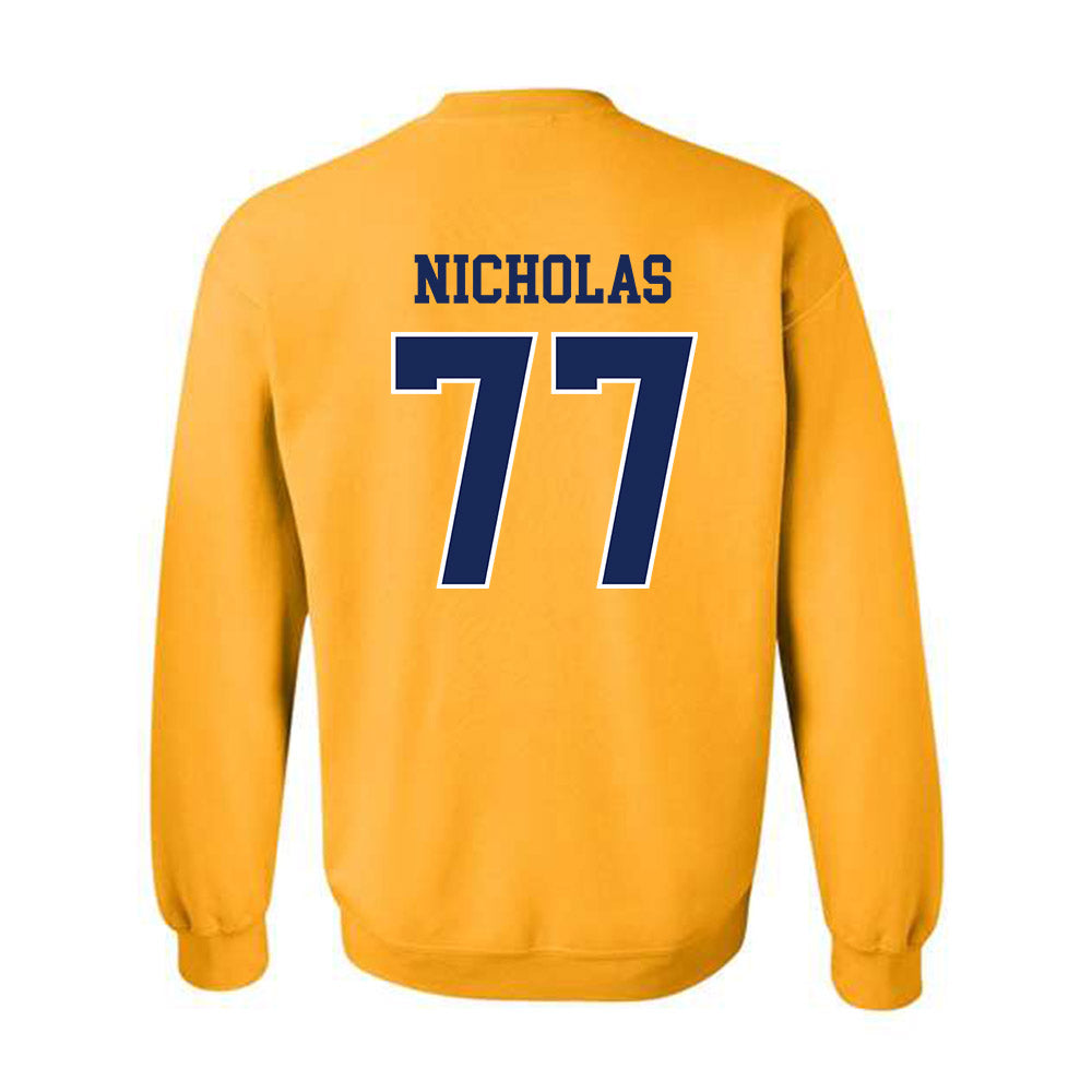 Marquette - NCAA Men's Lacrosse : Brady Nicholas - Sports Shersey Crewneck Sweatshirt