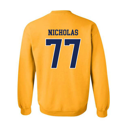 Marquette - NCAA Men's Lacrosse : Brady Nicholas - Sports Shersey Crewneck Sweatshirt