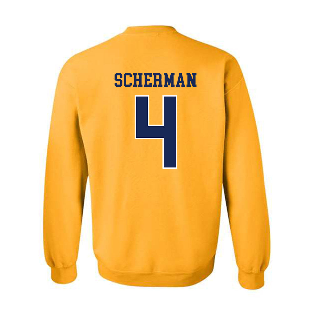 Marquette - NCAA Men's Lacrosse : Brol Scherman - Sports Shersey Crewneck Sweatshirt