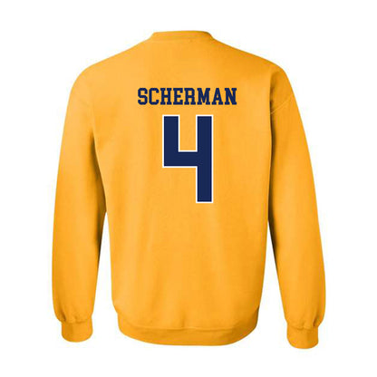 Marquette - NCAA Men's Lacrosse : Brol Scherman - Sports Shersey Crewneck Sweatshirt