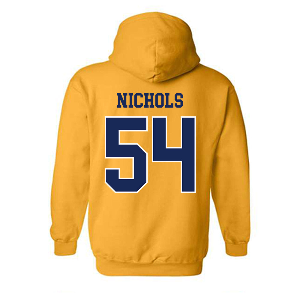 Marquette - NCAA Men's Lacrosse : Jackson Nichols - Hooded Sweatshirt Sports Shersey