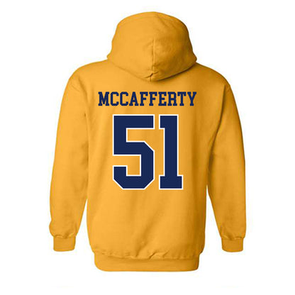 Marquette - NCAA Men's Lacrosse : Easton McCafferty - Sports Shersey Hooded Sweatshirt-1