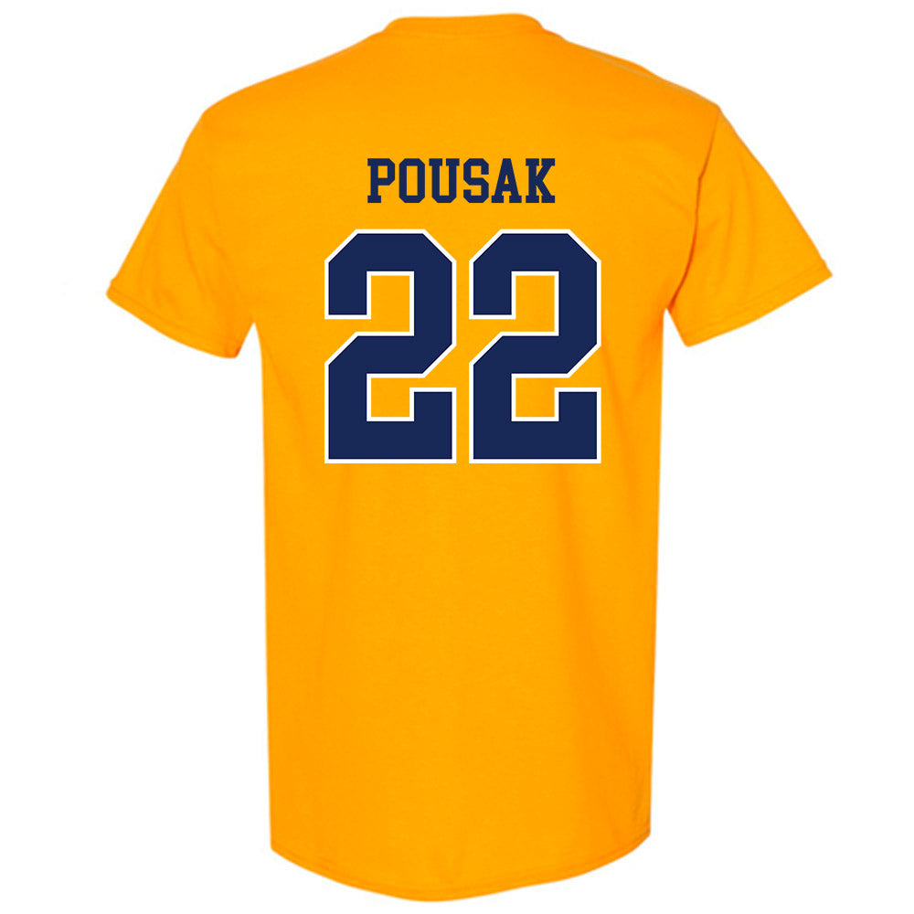 Marquette - NCAA Men's Lacrosse : Benjamin Pousak - Sports Shersey T-Shirt-1