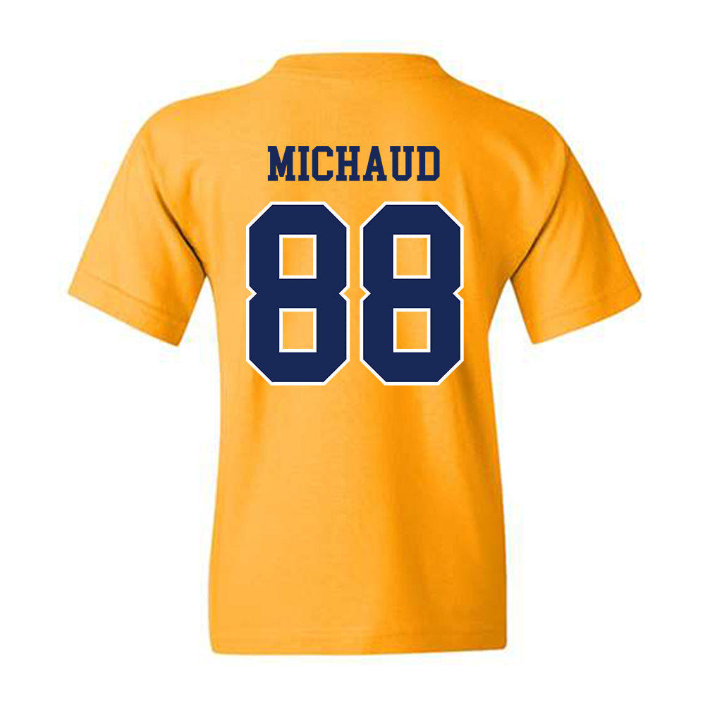 Marquette - NCAA Men's Lacrosse : Scott Michaud - Sports Shersey Youth T-Shirt-1