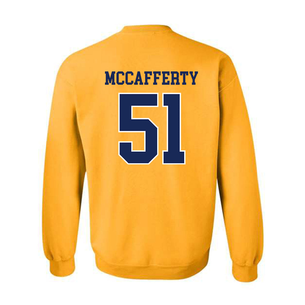 Marquette - NCAA Men's Lacrosse : Easton McCafferty - Sports Shersey Crewneck Sweatshirt-1