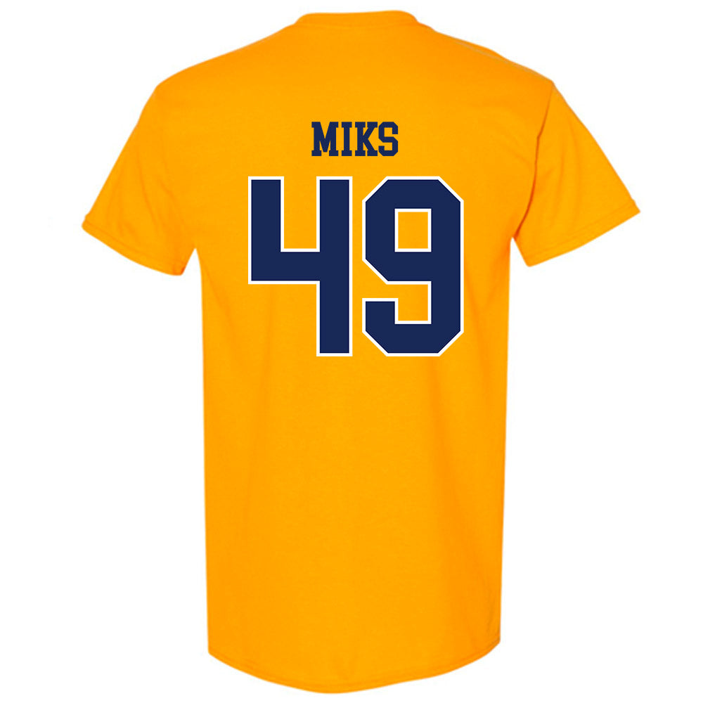 Marquette - NCAA Men's Lacrosse : Carson Miks - Sports Shersey T-Shirt-1