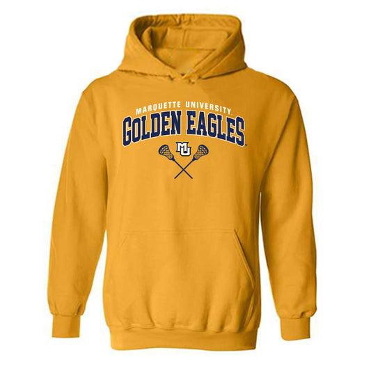 Marquette - NCAA Men's Lacrosse : Scott Michaud - Sports Shersey Hooded Sweatshirt-0