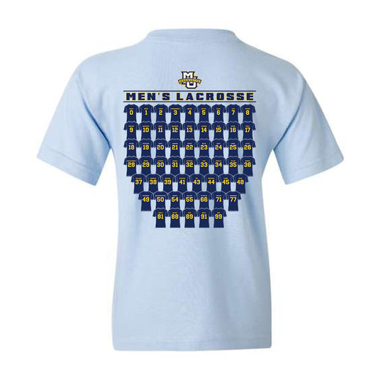 Marquette - NCAA Men's Lacrosse :  - Youth T-Shirt Mini Jersey Tee