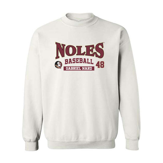 FSU - NCAA Baseball : Gabriel Nard - Classic Fashion Shersey Crewneck Sweatshirt-0