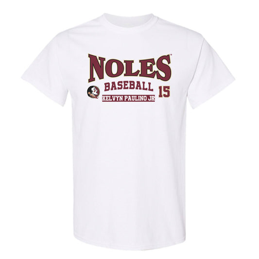 FSU - NCAA Baseball : Kelvyn Paulino jr - Classic Fashion Shersey T-Shirt-0