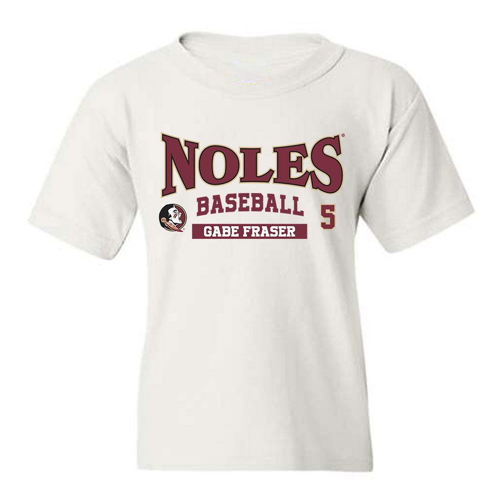 FSU - NCAA Baseball : Gabe Fraser - Classic Fashion Shersey Youth T-Shirt-0