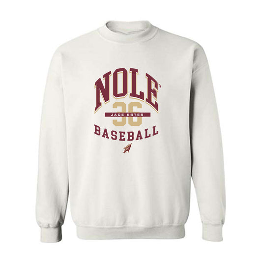 FSU - NCAA Baseball : Jace Estes - Classic Fashion Shersey Crewneck Sweatshirt