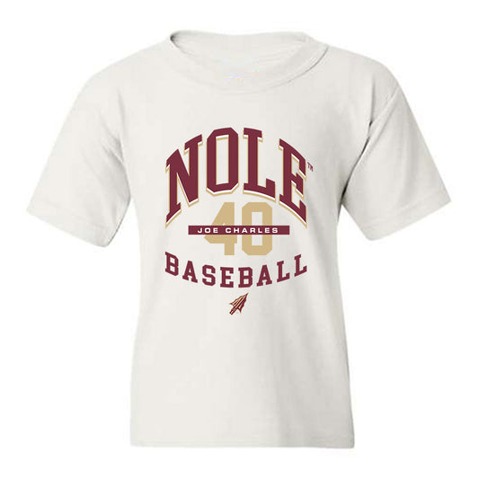 FSU - NCAA Baseball : Joe Charles - Classic Fashion Shersey Youth T-Shirt-0