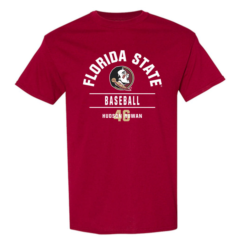 FSU - NCAA Baseball : Hudson Rowan - Classic Fashion Shersey T-Shirt