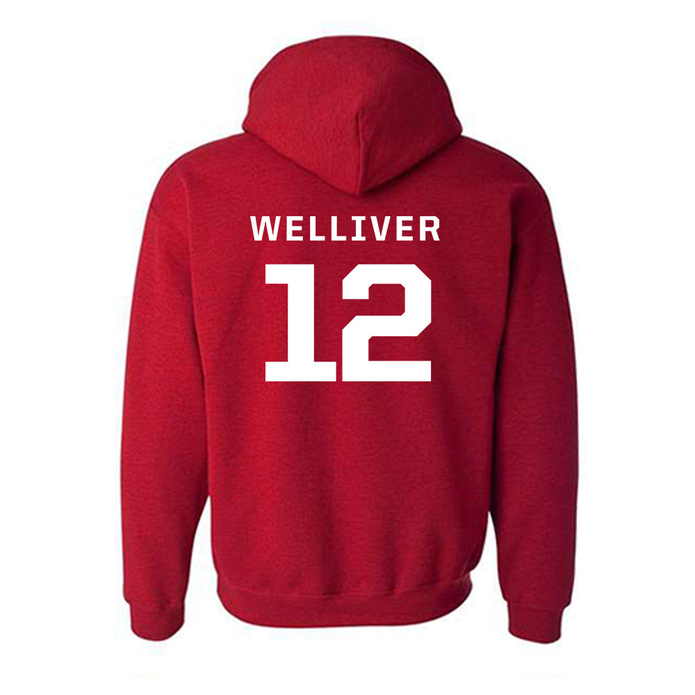 New Mexico - NCAA Football : Cole Welliver - Classic Fashion Shersey Hooded Sweatshirt-1