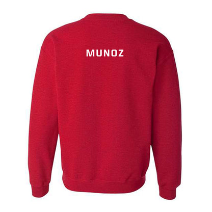 New Mexico - NCAA Men's Track & Field : Antonio Munoz - Classic Fashion Shersey Crewneck Sweatshirt-2