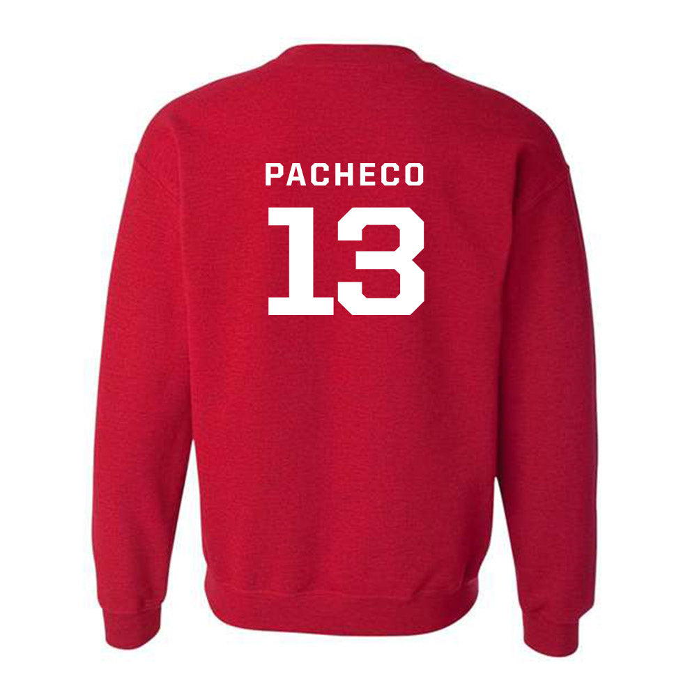  - NCAA Softball : Mya Pacheco - Classic Fashion Shersey Crewneck Sweatshirt-3