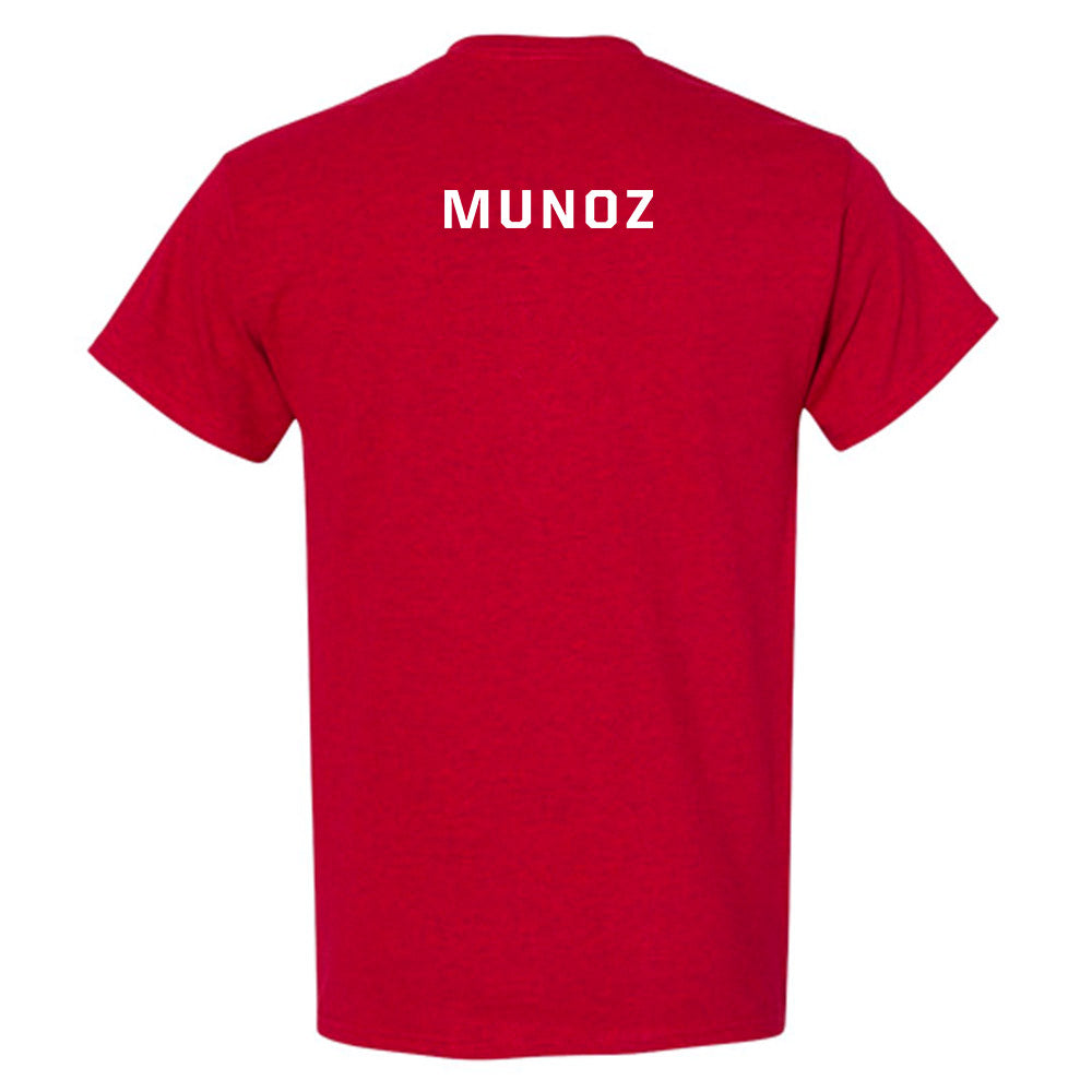 New Mexico - NCAA Men's Track & Field : Antonio Munoz - Classic Fashion Shersey T-Shirt-1