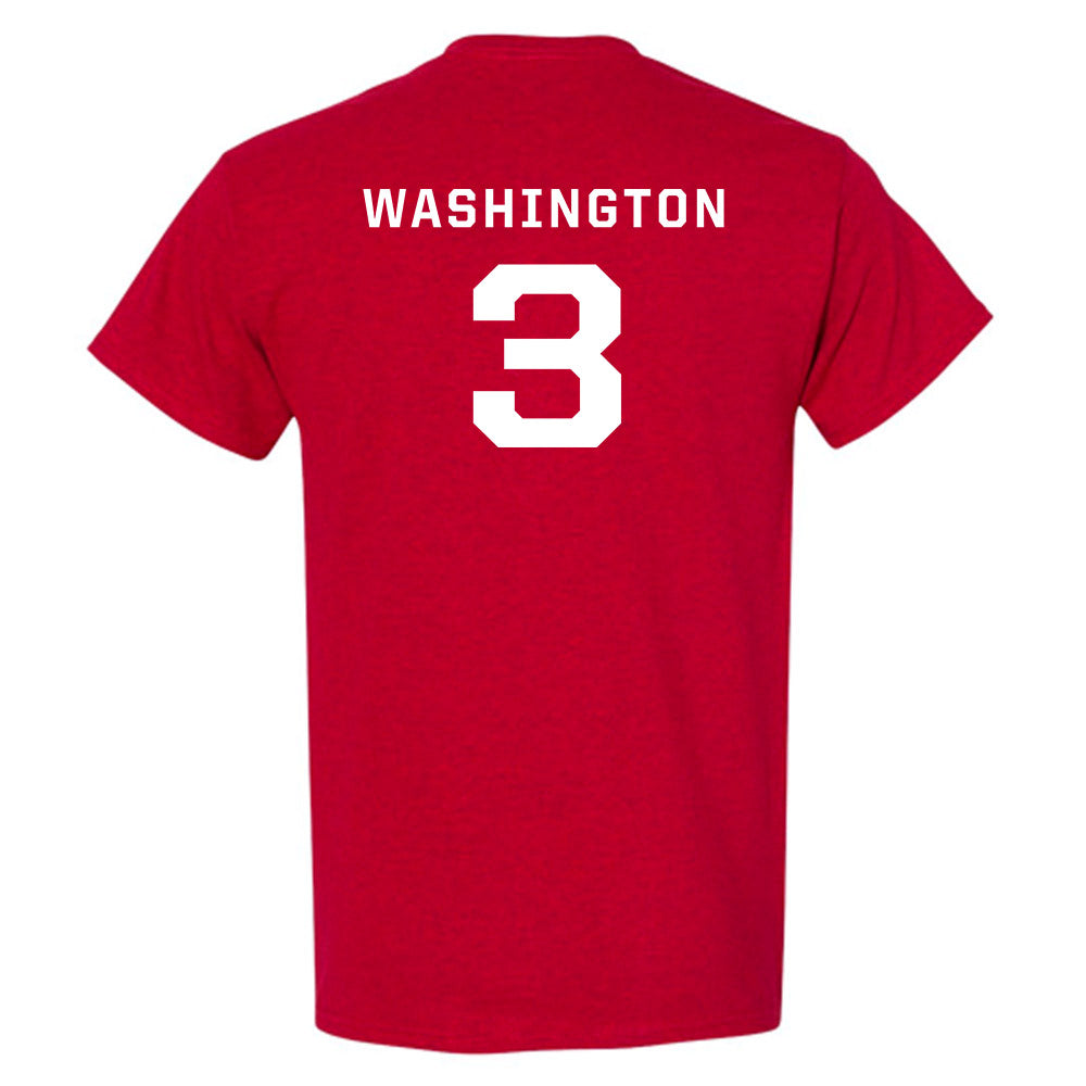 New Mexico - NCAA Men's Basketball : Tru Washington - Classic Fashion Shersey T-Shirt-1