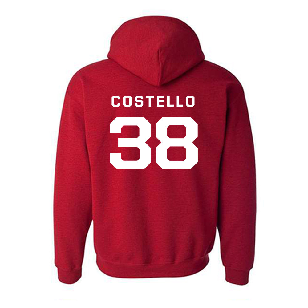 New Mexico - NCAA Football : Devin Costello - Classic Fashion Shersey Hooded Sweatshirt-1