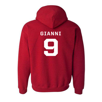 New Mexico - NCAA Baseball : Antonio Gianni - Classic Fashion Shersey Hooded Sweatshirt-1