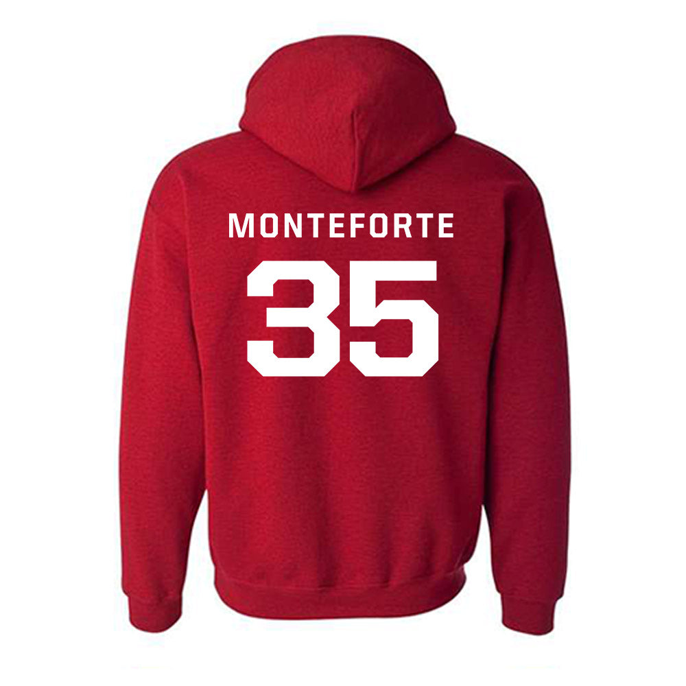 New Mexico - NCAA Baseball : Presley Monteforte - Classic Fashion Shersey Hooded Sweatshirt-1