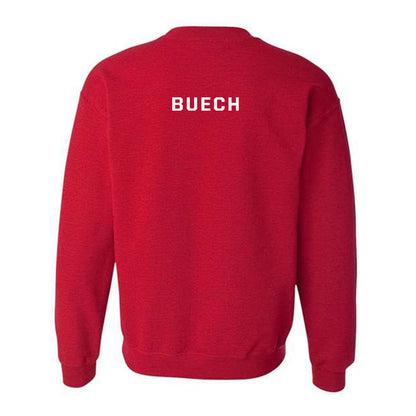 New Mexico - NCAA Men's Golf : Luis Buech - Classic Fashion Shersey Crewneck Sweatshirt-3