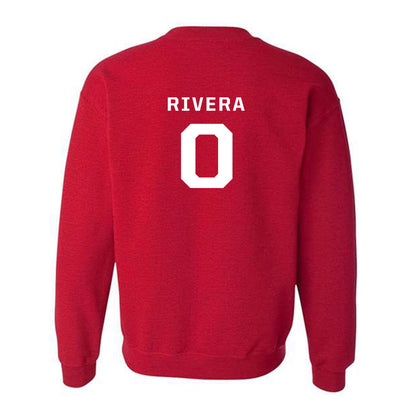 New Mexico - NCAA Football : Nicolas Rivera - Classic Fashion Shersey Crewneck Sweatshirt-3