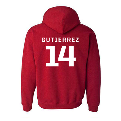New Mexico - NCAA Football : Melaki Gutierrez - Classic Fashion Shersey Hooded Sweatshirt-1