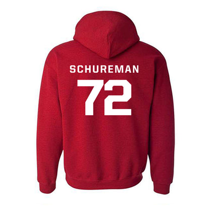 New Mexico - NCAA Football : Griffin Schureman - Classic Fashion Shersey Hooded Sweatshirt-1