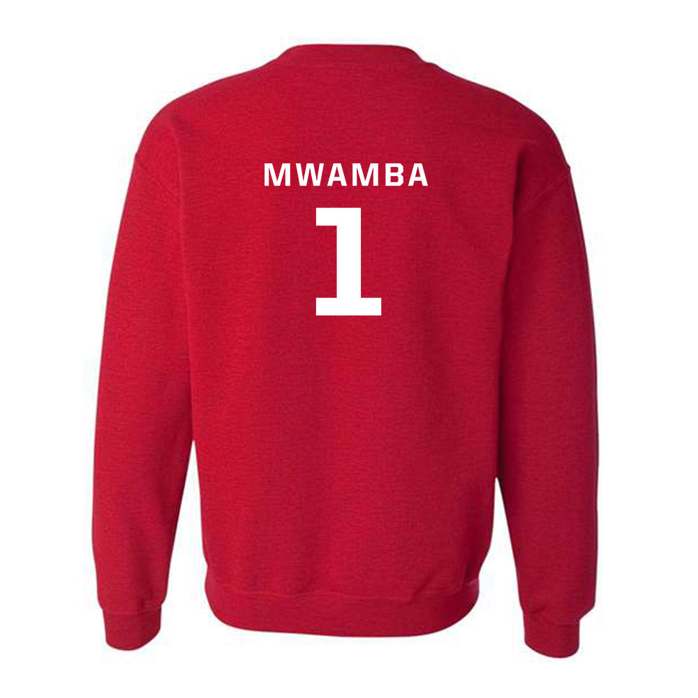 New Mexico - NCAA Women's Basketball : Lydie Mwamba - Classic Fashion Shersey Crewneck Sweatshirt-2