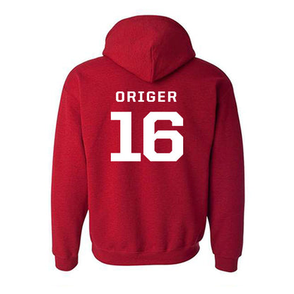 New Mexico - NCAA Baseball : Grant Origer - Classic Fashion Shersey Hooded Sweatshirt-1