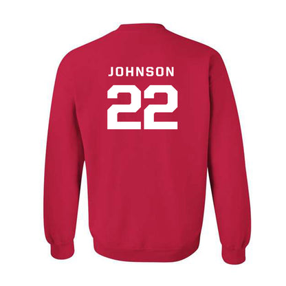 New Mexico - NCAA Football : Dimitri Johnson - Classic Fashion Shersey Crewneck Sweatshirt-2