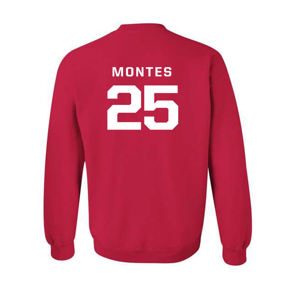 New Mexico - NCAA Softball : Mia Montes - Classic Fashion Shersey Crewneck Sweatshirt-3