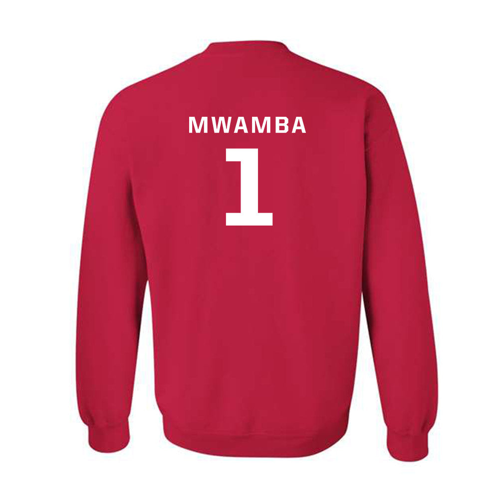 New Mexico - NCAA Women's Basketball : Lydie Mwamba - Classic Fashion Shersey Crewneck Sweatshirt-3