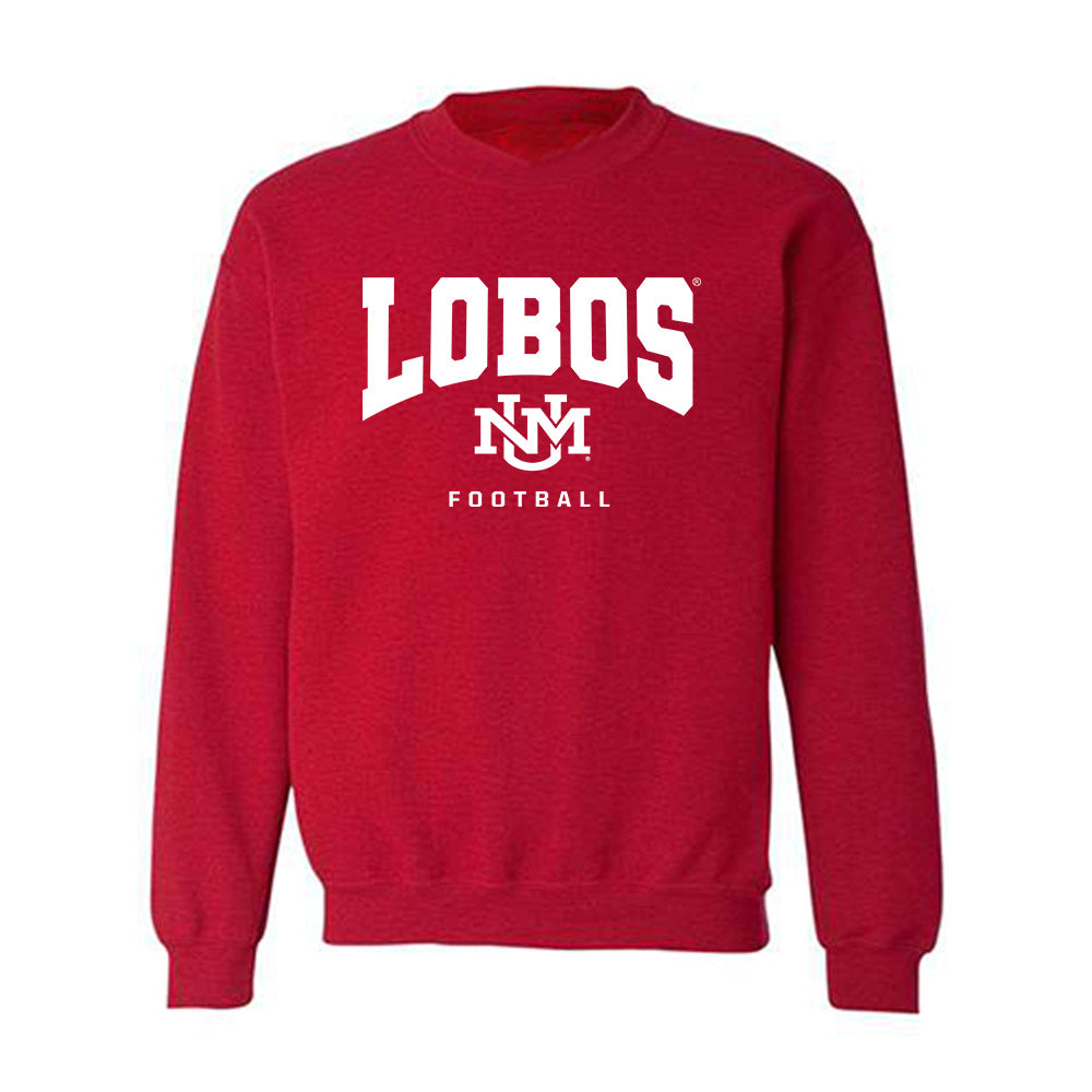 New Mexico - NCAA Football : Jayden Wilson - Classic Fashion Shersey Crewneck Sweatshirt-0