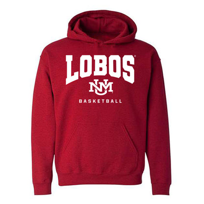 New Mexico - NCAA Men's Basketball : Ibrahima Sacko - Classic Fashion Shersey Hooded Sweatshirt-0