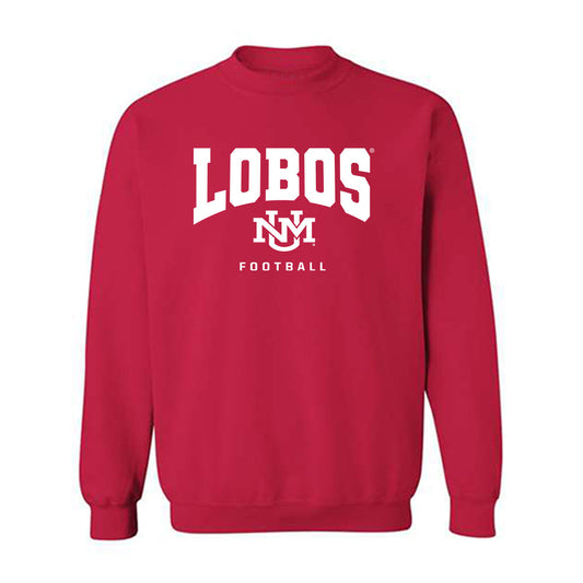 New Mexico - NCAA Football : Nicolas Rivera - Classic Fashion Shersey Crewneck Sweatshirt-0