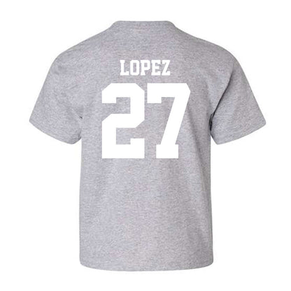 New Mexico - NCAA Baseball : David Lopez - Classic Fashion Shersey Youth T-Shirt-1