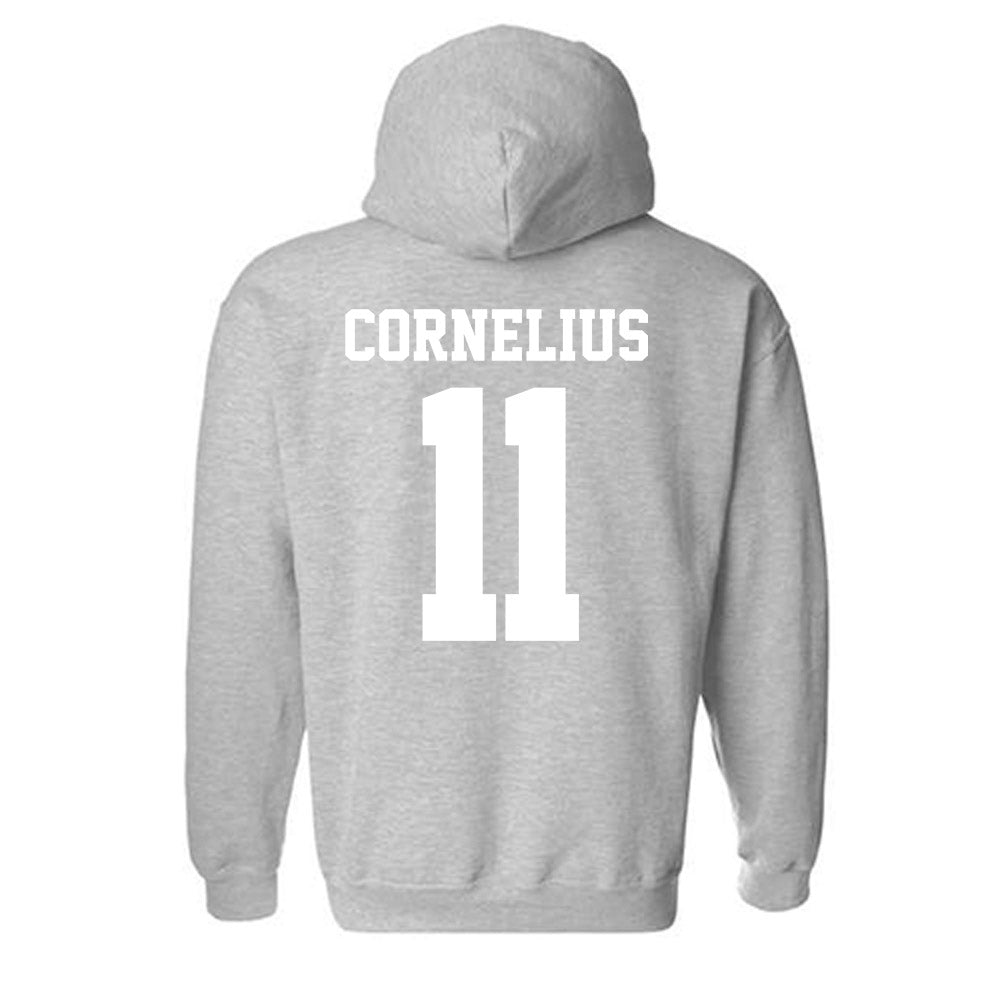 New Mexico - NCAA Baseball : Matthew Cornelius - Classic Fashion Shersey Hooded Sweatshirt-1