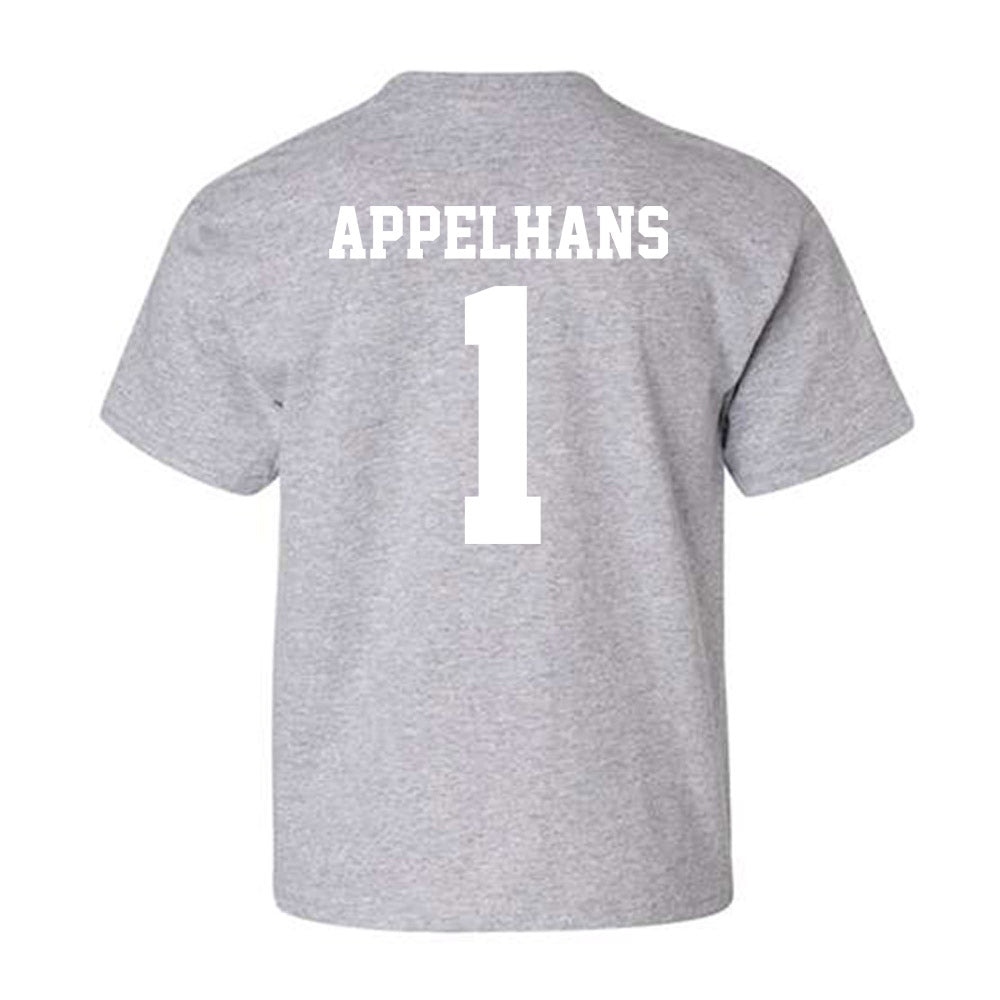 New Mexico - NCAA Men's Basketball : Braden Appelhans - Classic Fashion Shersey Youth T-Shirt-1