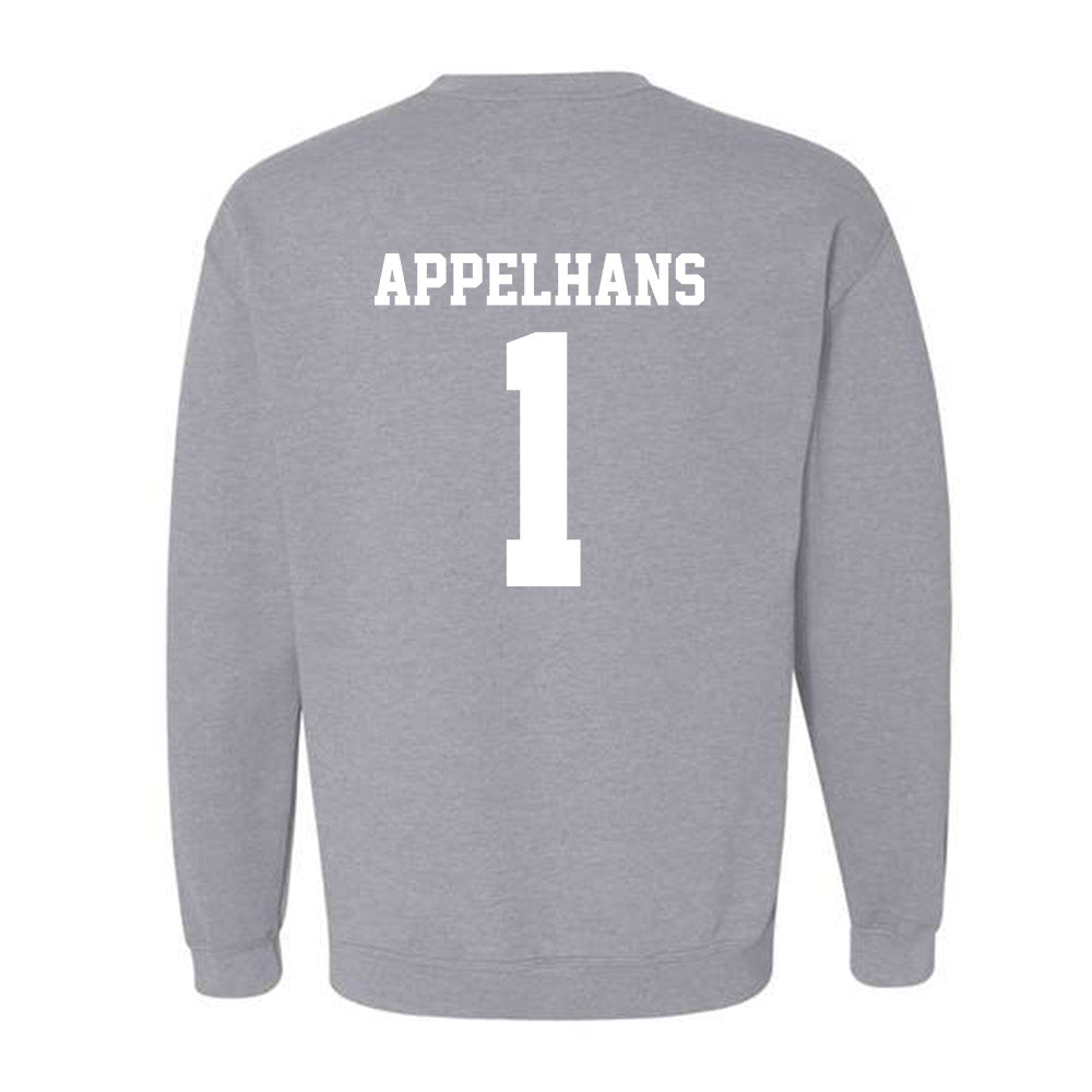 New Mexico - NCAA Men's Basketball : Braden Appelhans - Classic Fashion Shersey Crewneck Sweatshirt-1