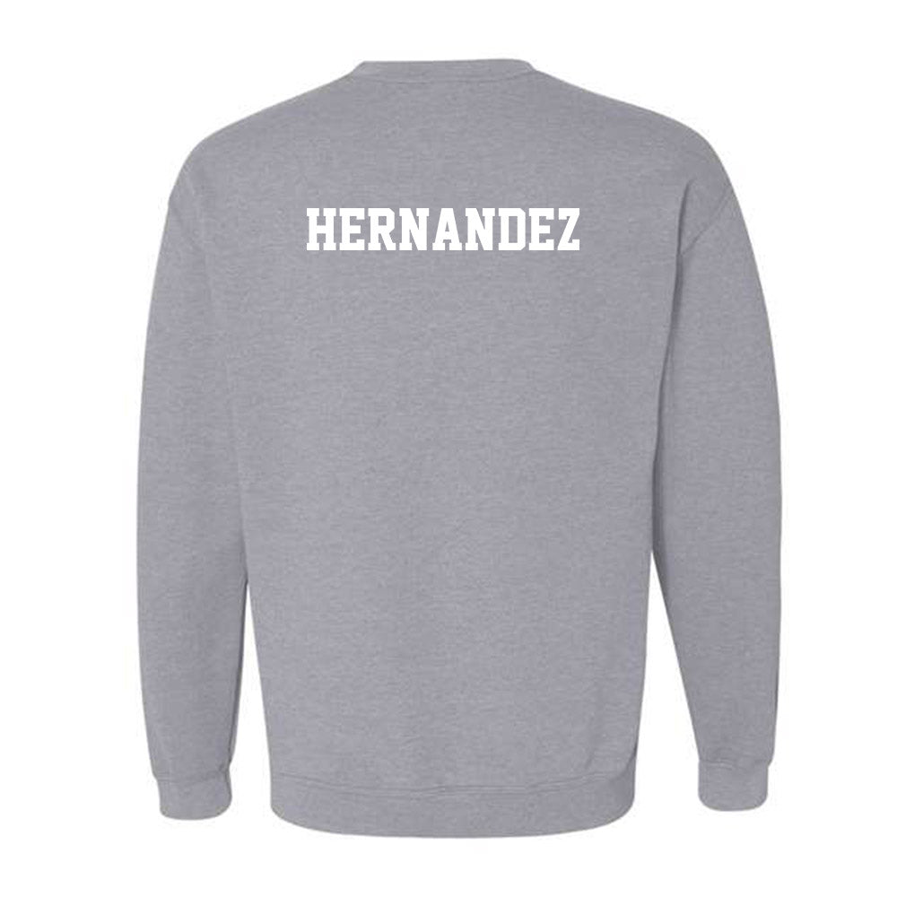 New Mexico - NCAA Men's Cross Country : Jayden Hernandez - Classic Fashion Shersey Crewneck Sweatshirt-1