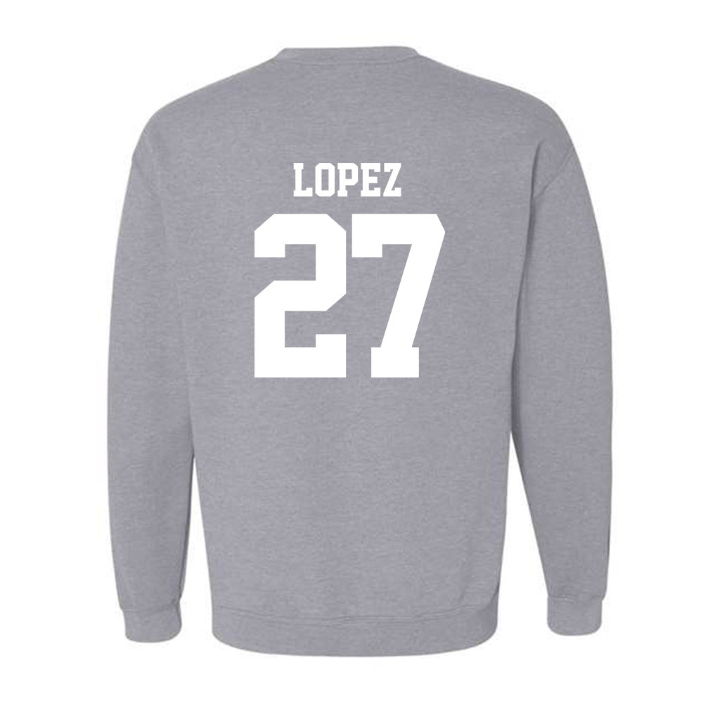 New Mexico - NCAA Baseball : David Lopez - Classic Fashion Shersey Crewneck Sweatshirt-1